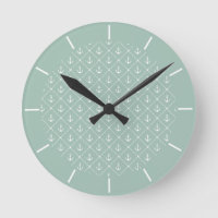 Nautical Sjö House Anka Egg Blue Anchors
