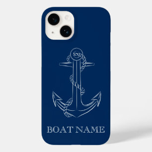 Nautical Spirit Ankar Navy Blue