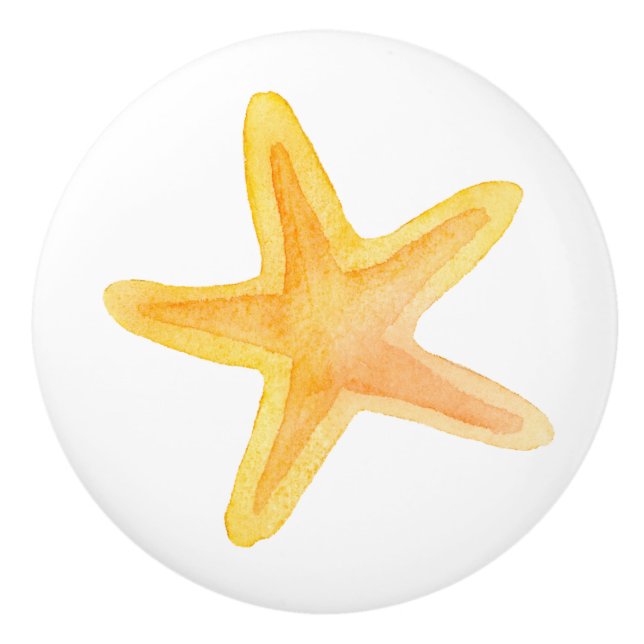 Nautical Starfish Knopp (Framsidan)