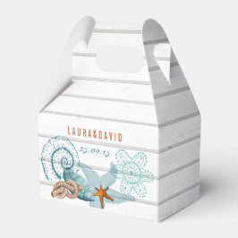 Nautical Strand | Bröllopslåda Presentaskar