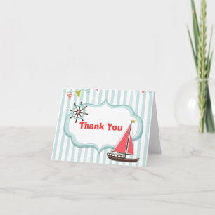 Nautical Tack Notecard Kort