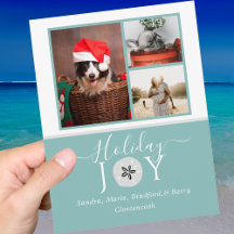 Nautical Teal Joy Sand USD 3 Photo jul