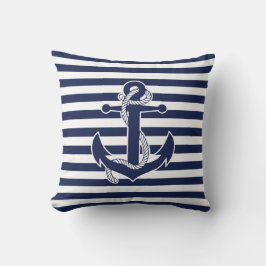 Nautical Theckps Dekorativ kudde Anchor