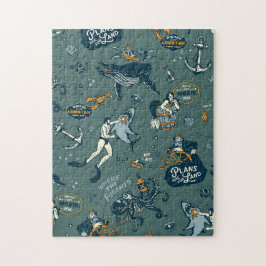 Nautical ThLED New England Puzzle Pussel