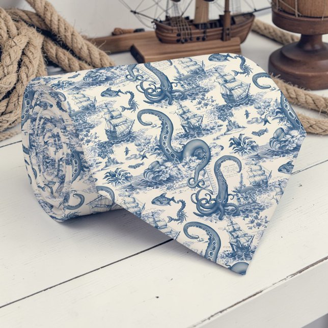 Nautical Toile Anpassad slips (Skapare uppladdad)