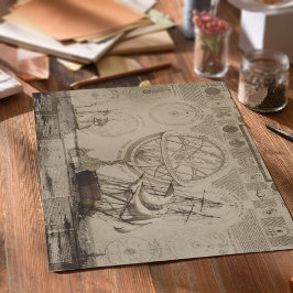 Nautical Vintage Antique Decoupage