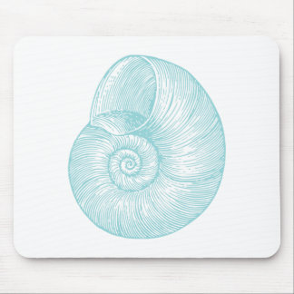 Nautical Vintage Marine Seashell Musmatta
