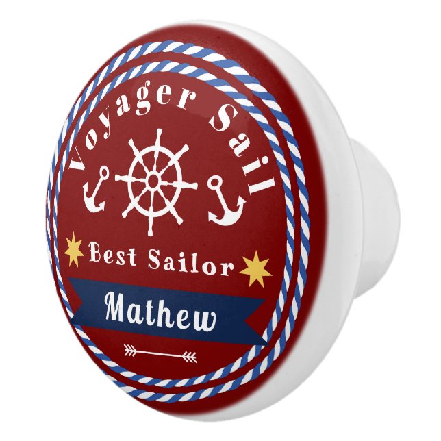 Nautical Voyager Best Sailor Red Knopp (Höger)