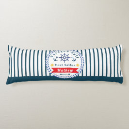 Nautical Voyager Best Sailor White Kroppskudde