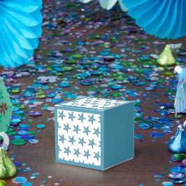 Nautical Watercolor Blue Starfish Presentaskar