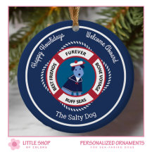 Nautical Welcome Aboard Sailor Hund