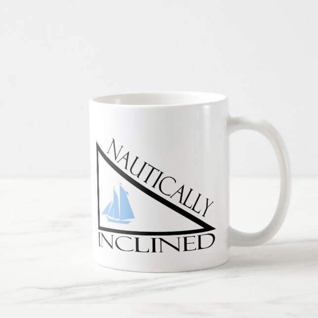 Nautically benäget kaffemugg (Höger)