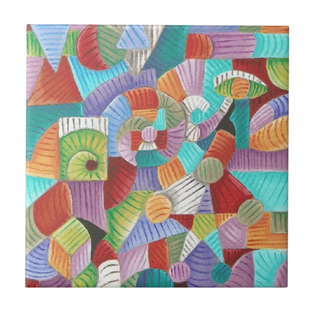 Nauticus Fibonacci Kakelplatta (Framsidan)