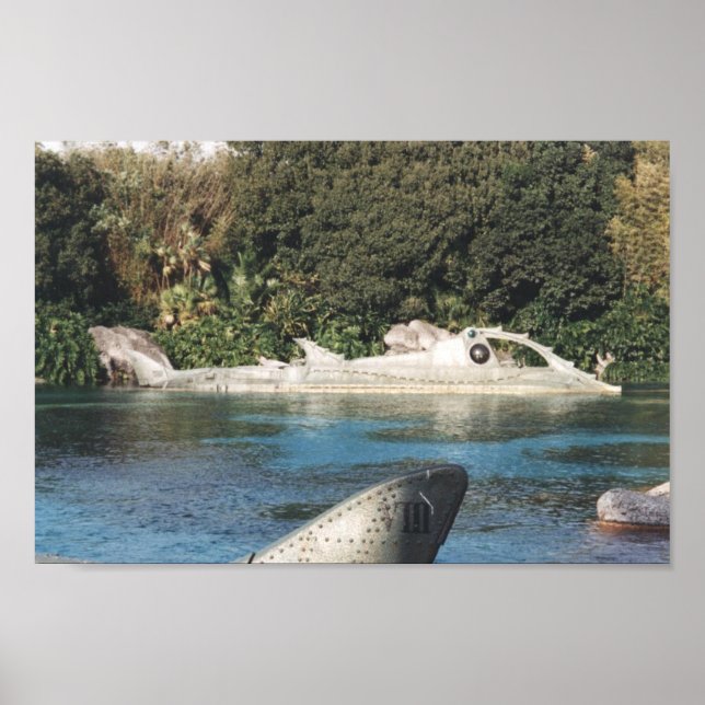 Nautilus, 20 000 ligor under havet poster (Framsidan)