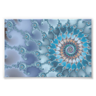 Nautilus - Fractal Art Fototryck