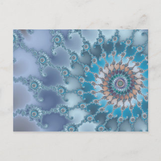 Nautilus - Fractal Art Vykort