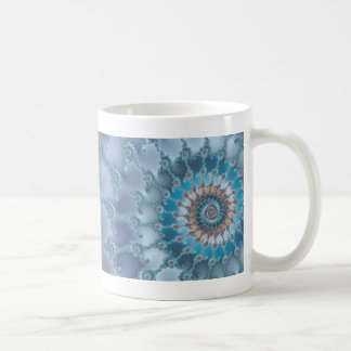 Nautilus - Fractalkonst Kaffemugg