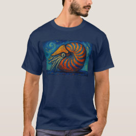 Nautilus im van Gogh Stil T Shirt