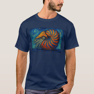Nautilus im van Gogh Stil T Shirt