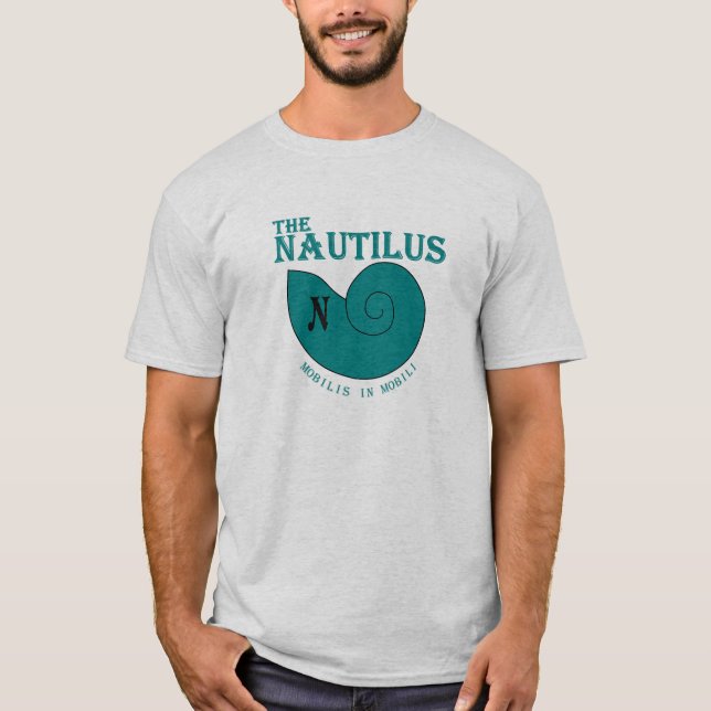 Nautilus/Kapten Nemo t-shirt (Framsida)