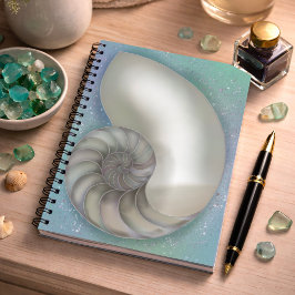Nautilus Pärlemor Anteckningsbok