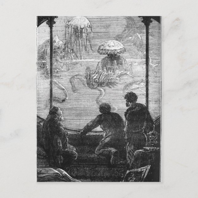 Nautilus-passagerare Vykort (Framsida)