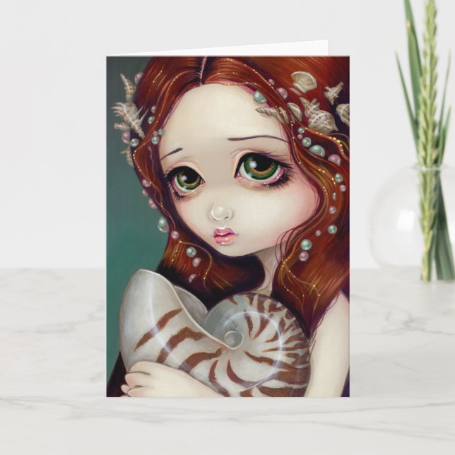 "Nautilus Princess" Greeting Card Kort (Framsida)