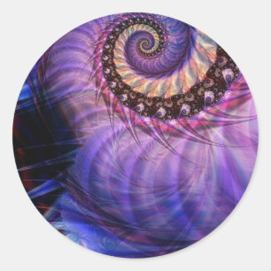 Nautilus Runt Klistermärke