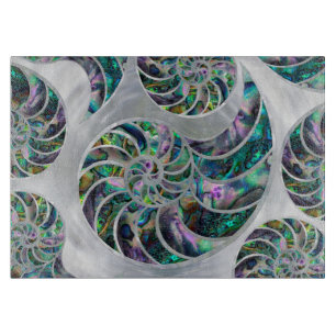 Nautilus Snäcka Abalone och Pearl