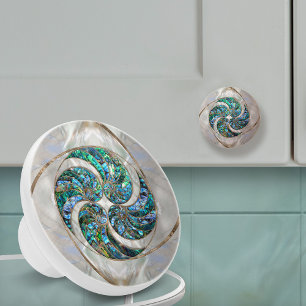 Nautilus Snäcka - Abalone och Pearl Knopp