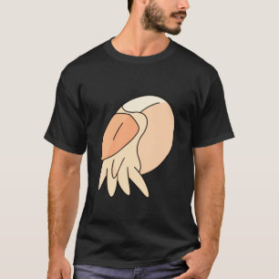 Nautilus Under Water Bläckfisk Kul T Shirt
