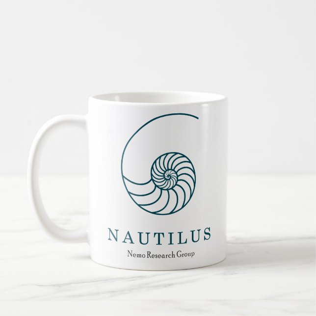 Nautilusmugg från kaptenNemos frakt Kaffemugg (Vänster)