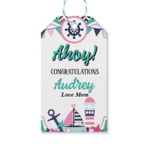 Nautisk Ahoy Baby Shower