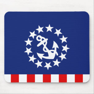 Nautisk amerikansk Yacht Flagga Design Musmatta