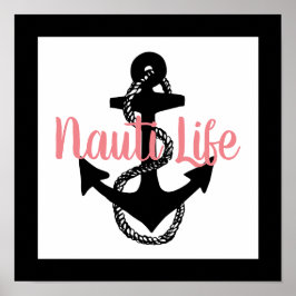 nautisk ANCHOR + NAUTI LIFE | Poster