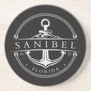 Nautisk Ankar Sanibel Florida 2020 Underlägg