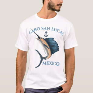 Nautisk ankarfisk Cabo San Lucas T Shirt