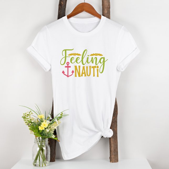 Nautisk Ankarkänsla Nauti Söt Rolig T Shirt (Skapare uppladdad)