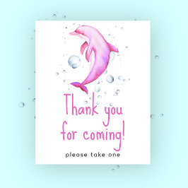 Nautisk babydusch - Tack för att du kom Poster