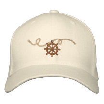 Nautisk befälhavare Wheel och Rope