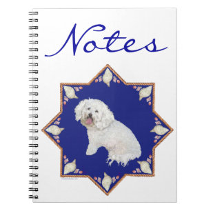Nautisk Bichon Frise Anteckningsbok