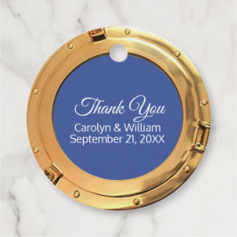 Nautisk brasport Hål Bröllop Gåvor Etiketter