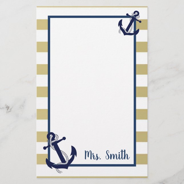 Nautisk Brevpapper (Framsida)