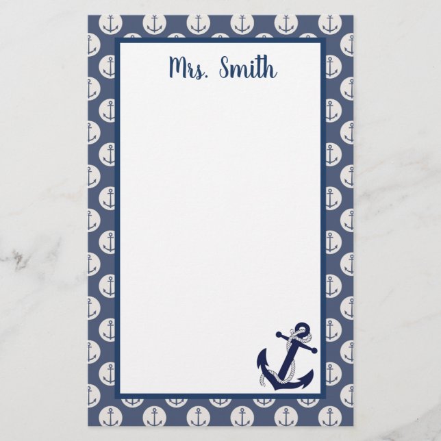 Nautisk Brevpapper (Framsida)