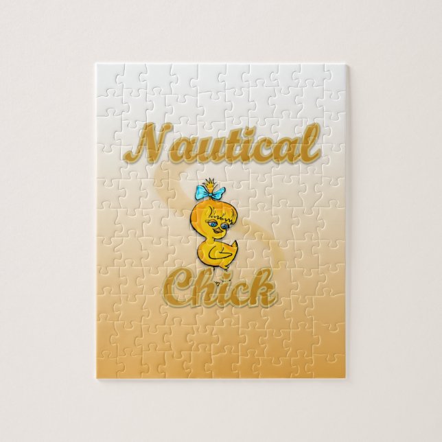 Nautisk Chick Pussel (Vertikal)