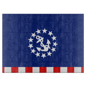 Nautisk dekor för amerikanyachtflagga