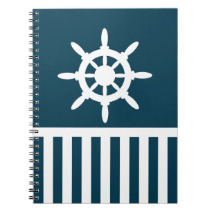 Nautisk design anteckningsbok