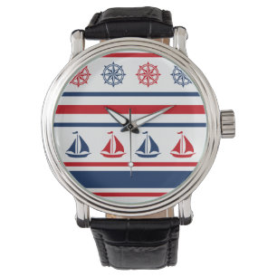 Nautisk design armbandsur