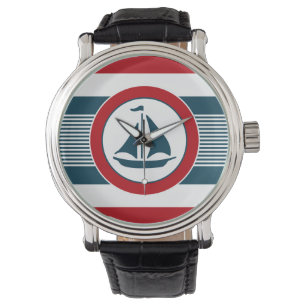 Nautisk design armbandsur