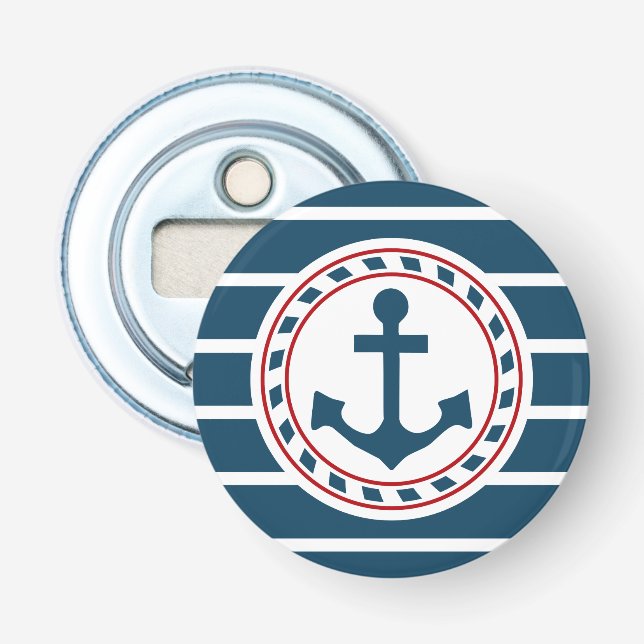 Nautisk design flasköppnare (Framsidan)